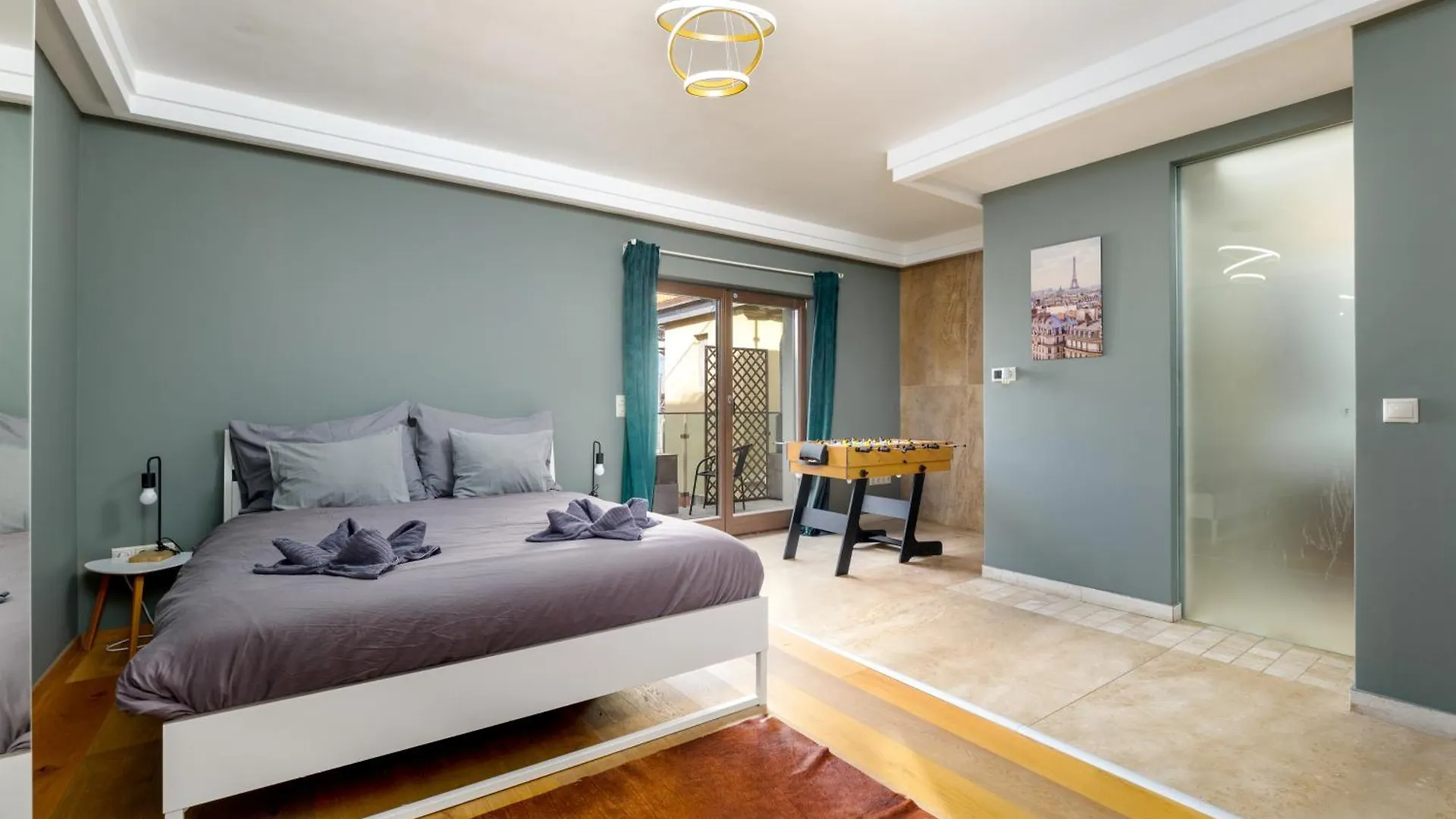 3Bedroom Triplex Rooftop Apartment Budapeşte 0*,  Macaristan